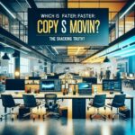 Co je rychlejší: kopírování nebo přesouvání? Šokující pravda!