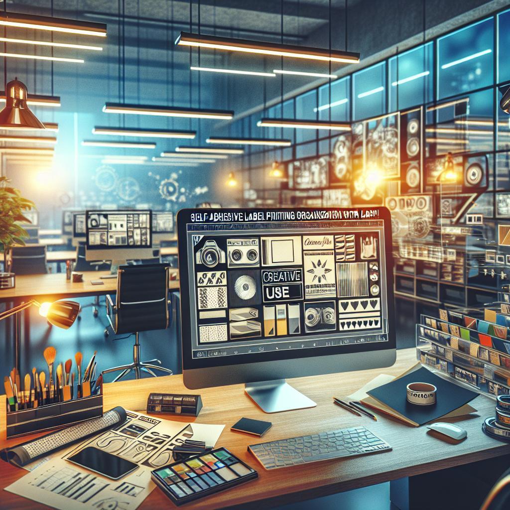 O Nás 3 Tisk na samolepící štítky: Organizace s šmrncem! Kreativní využití