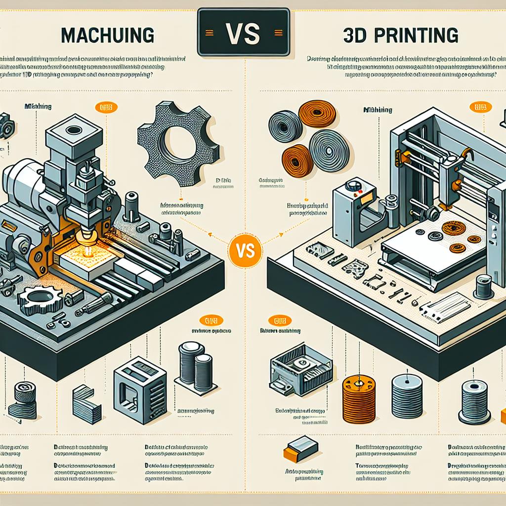 Obrábění vs 3D tisk: Základní rozdíly
