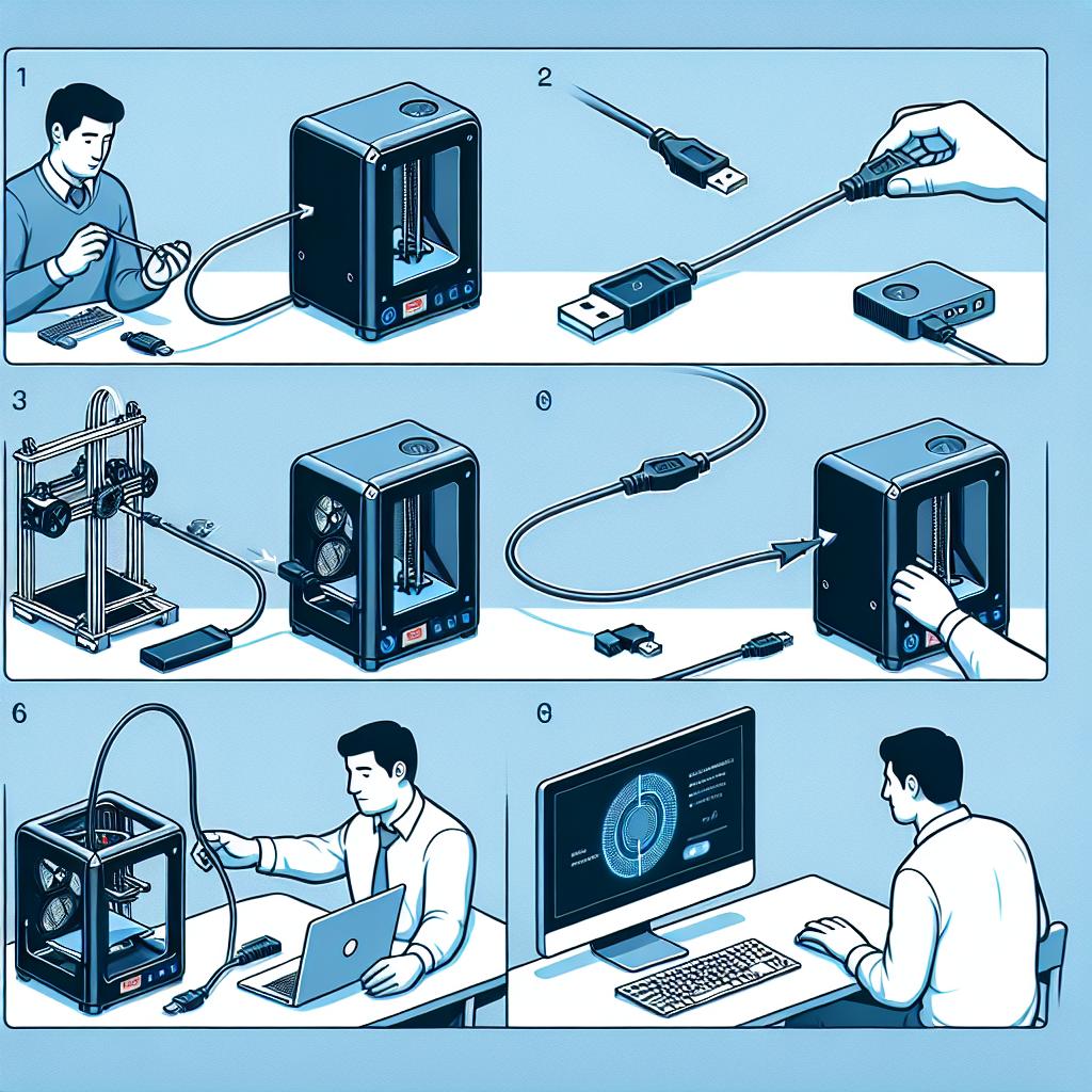Jak připojit ⁣3D tiskárnu ​k ​PC