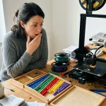 CopyHome.cz | Tipy a rady pro Kopírování, tisk, 3D tisk a skenování 8 Barevný korálkový program Montessori vytištěný na 3D tiskárně