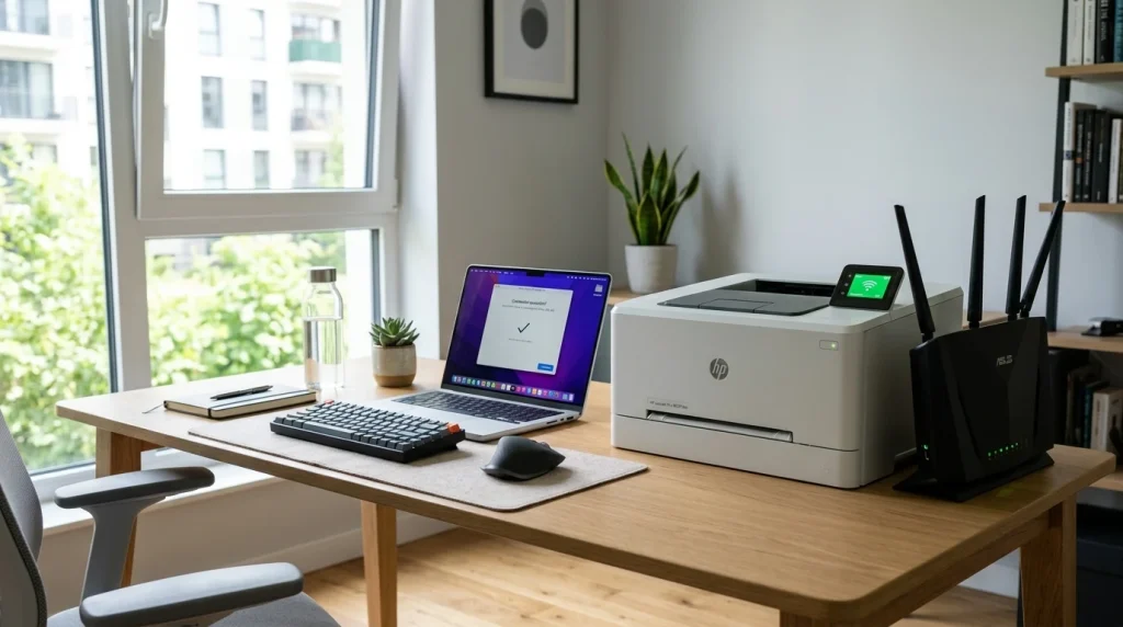 CopyHome.cz | Tipy a rady pro Kopírování, tisk, 3D tisk a skenování 5 Připojení bezdrátové Wi-Fi tiskárny k routeru a počítači