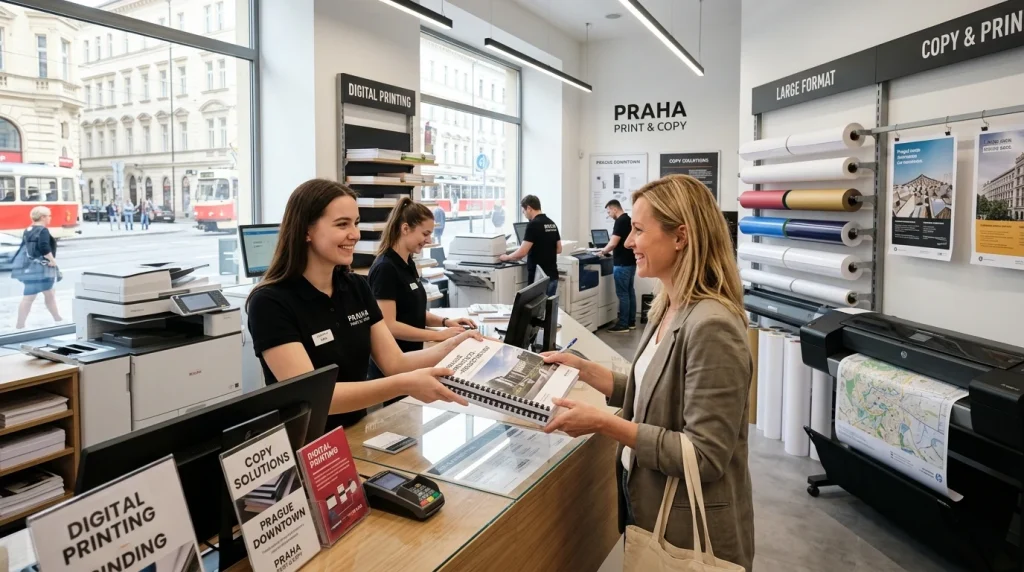 Expresní copy centrum a reprografické služby v Praze
