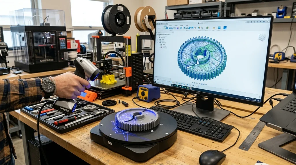 CopyHome.cz | Tipy a rady pro Kopírování, tisk, 3D tisk a skenování 7 Reverzní inženýrství a výroba náhradní součástky na 3D tiskárně