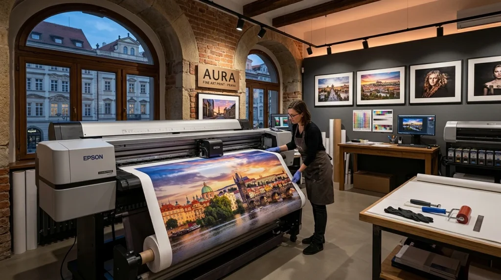Tisk velkoformátových fotografií a fotoobrazů na plátno v Praze