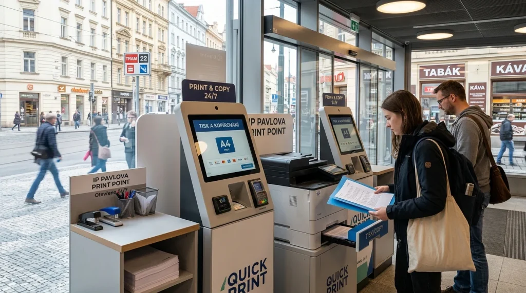 Rychlý tisk dokumentů a diplomových prací I. P. Pavlova Praha 2